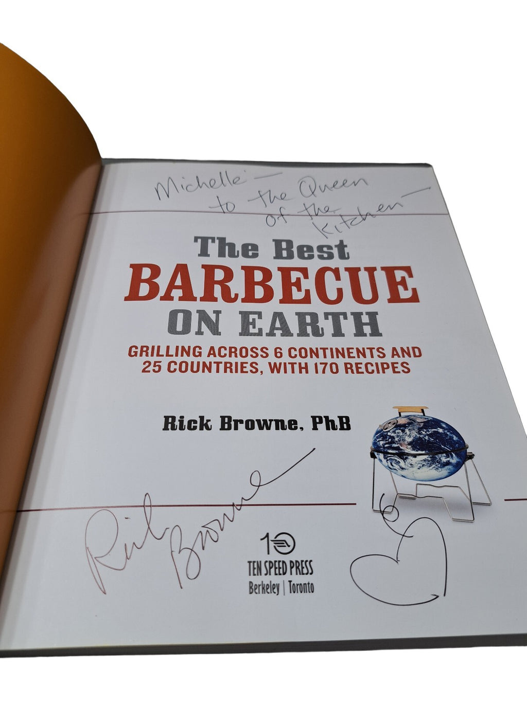 The Best Barbecue on Earth book by Rick Browne, PhB