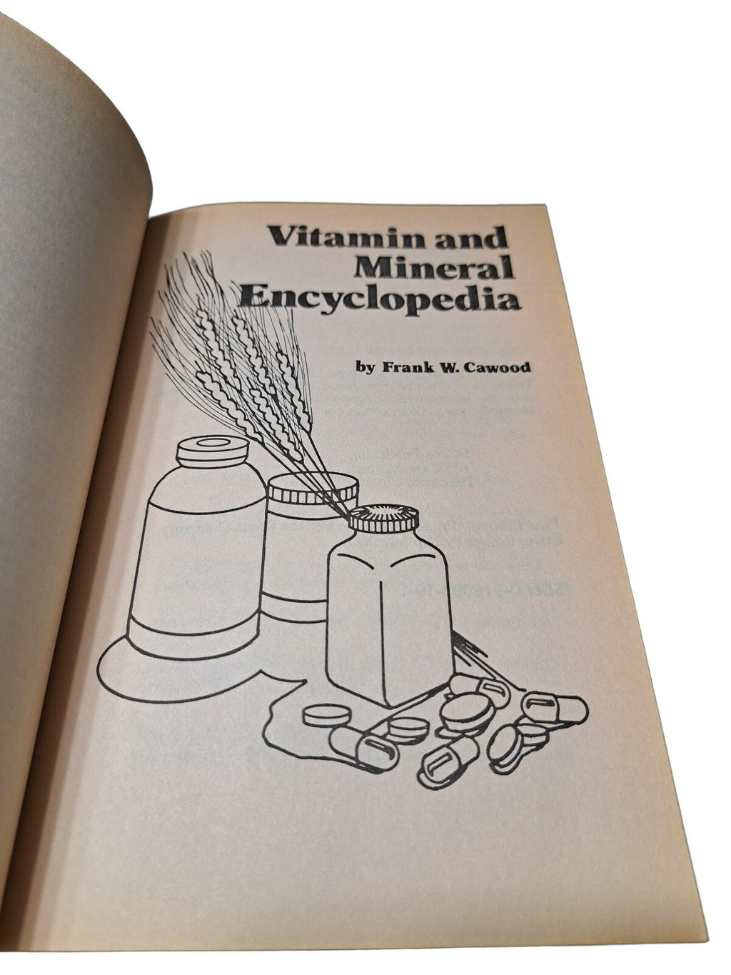 Vintage 1987 Vitamin and Mineral Encyclopedia by Frank W Cawood