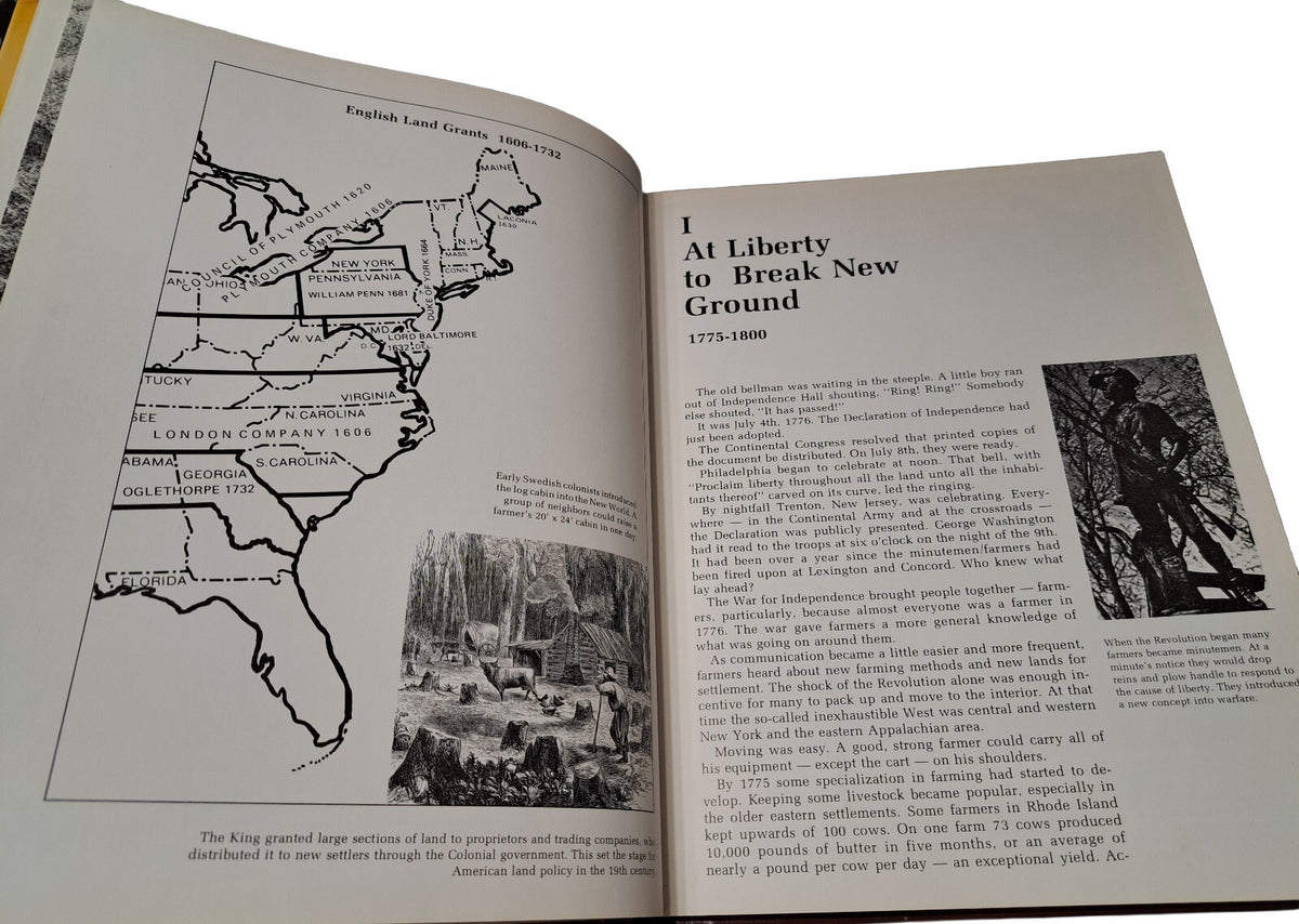 Vintage 1975 The Growing of America: 200 Years of US Agriculture