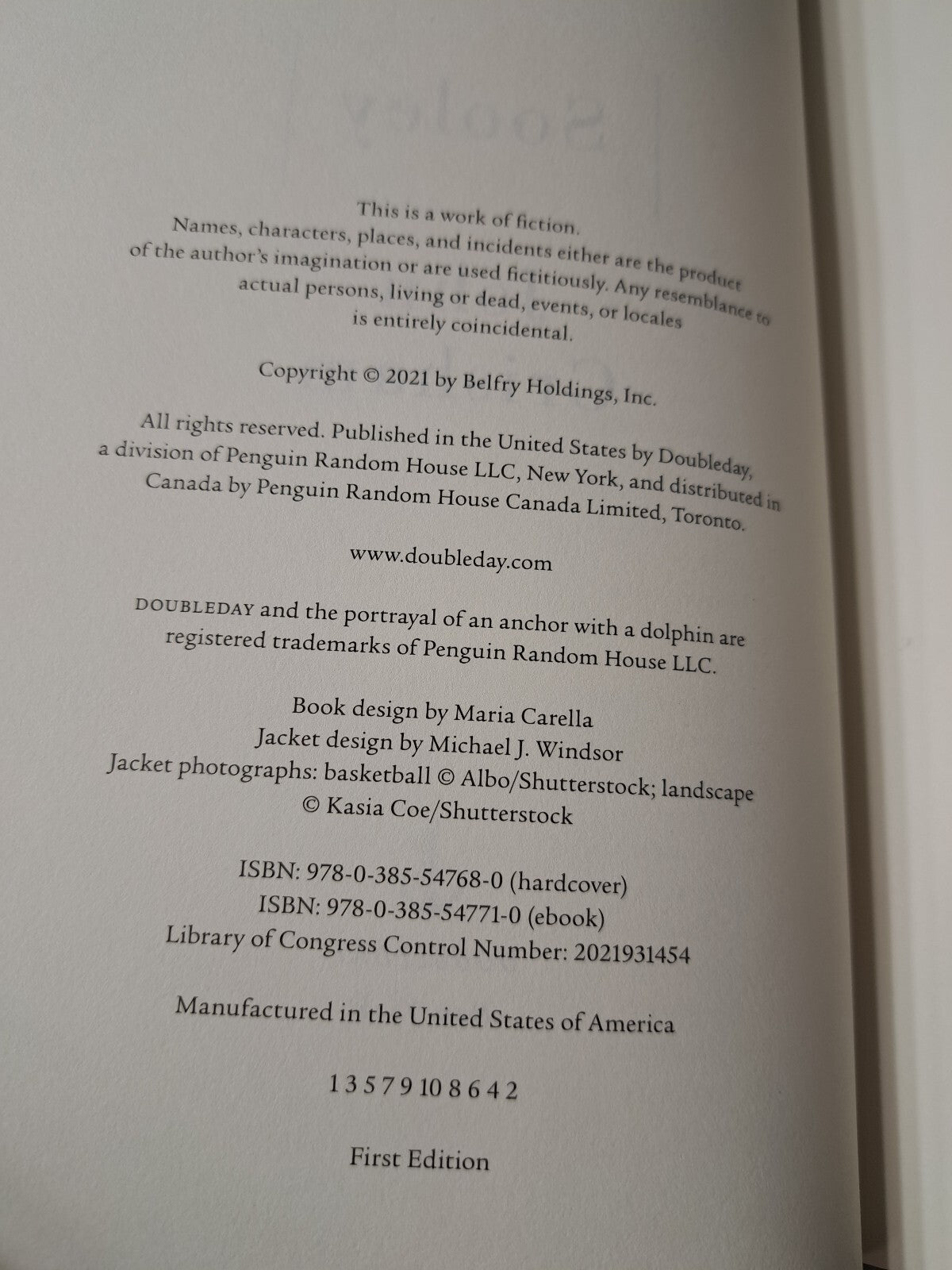 2021 Sooley by John Grisham