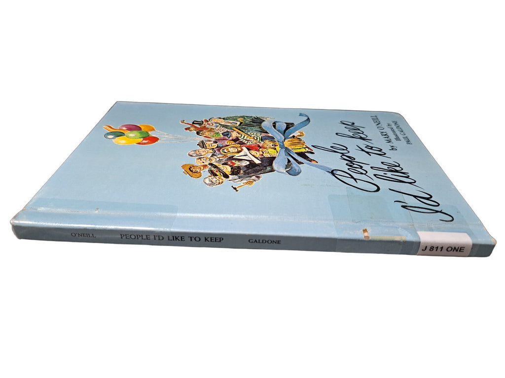 Vintage 1964 People I'd Like to Keep by Mary O'Neill