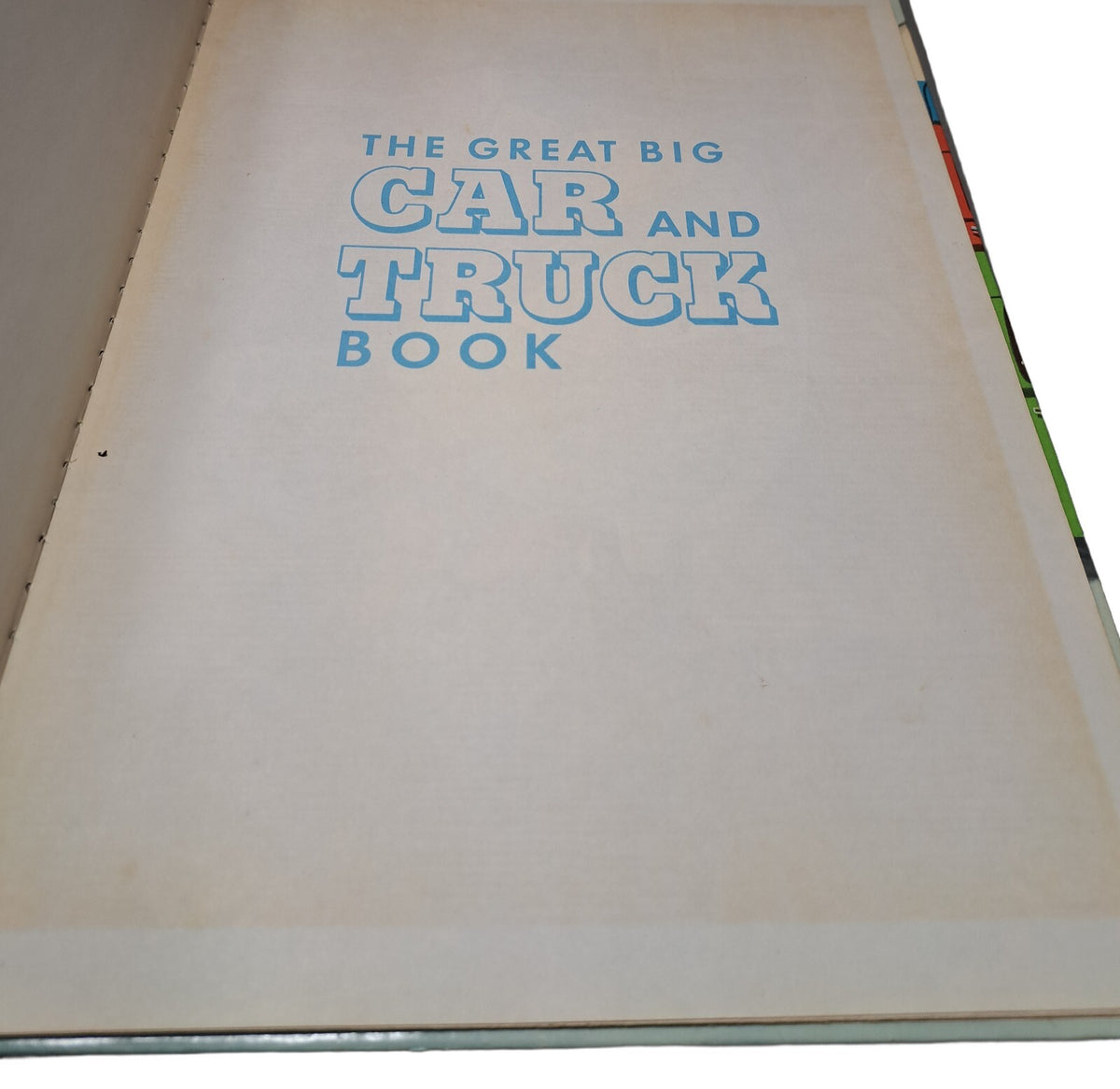 Vintage 1976 The Great Big Car and Truck Book pictures by Richard Scarry