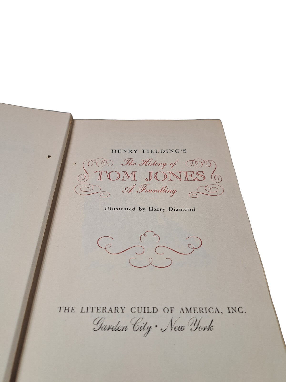 Vintage 1948 The History of Tom Jones book by Henry Fielding