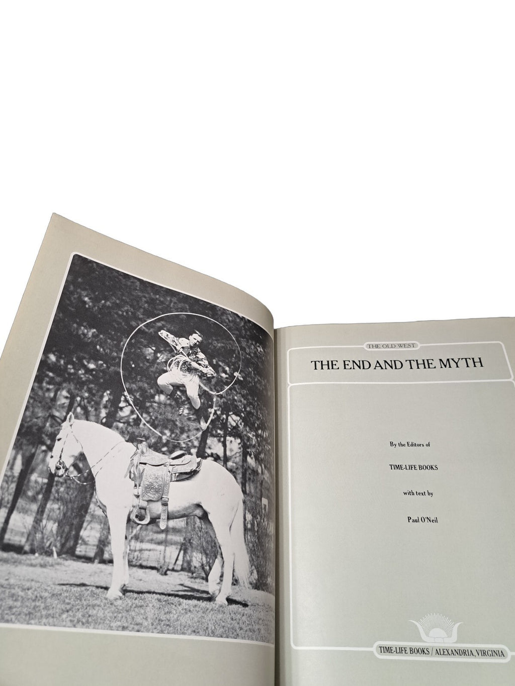 Vintage 1979 The End of the Myth from Time Life Books The Old West Series