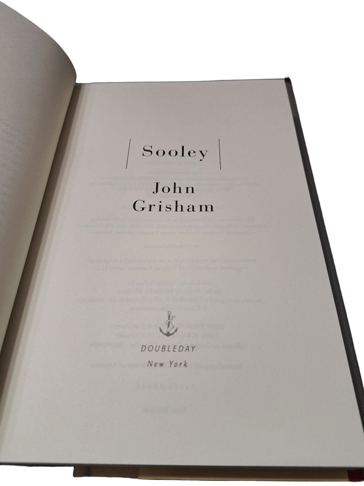 2021 Sooley by John Grisham