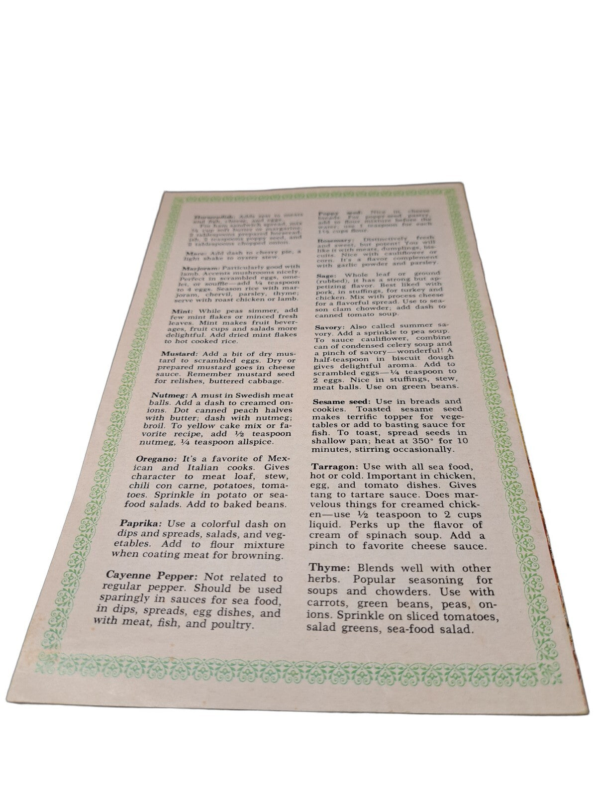 Vintage 1967 Cooking With Herbs and Spices by Better Homes and Gardens