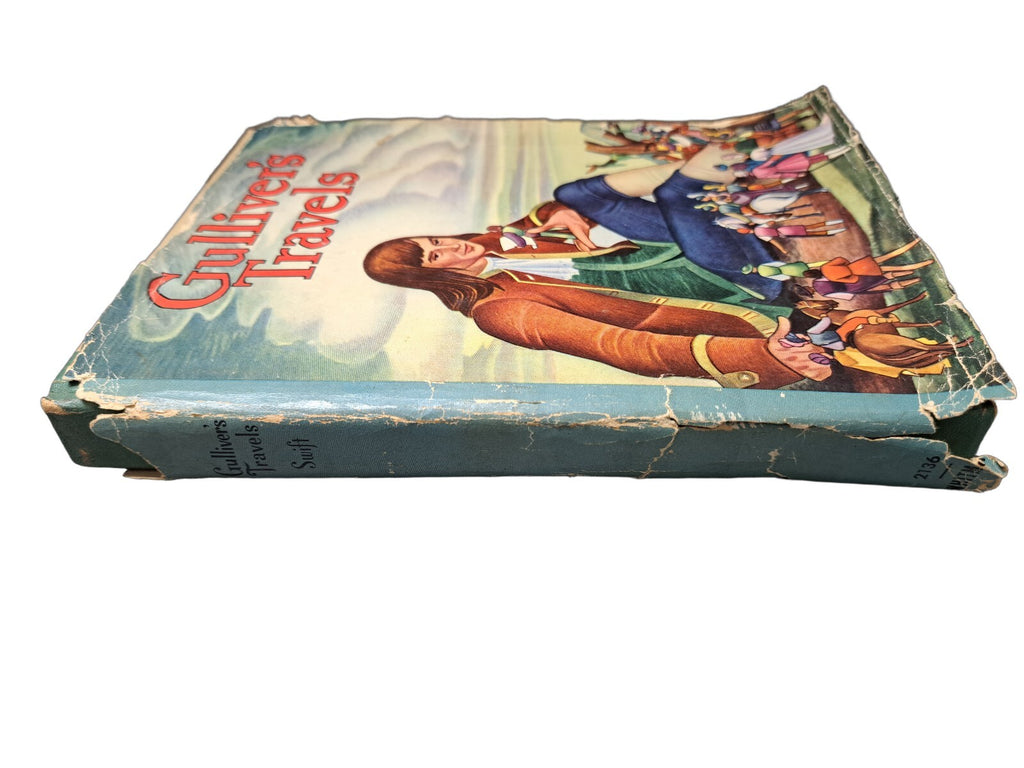 Vintage Gulliver's Travels book by Jonathan Swift