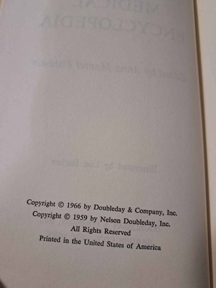 Vintage 1966 Modern Woman's Medical Encyclopedia
