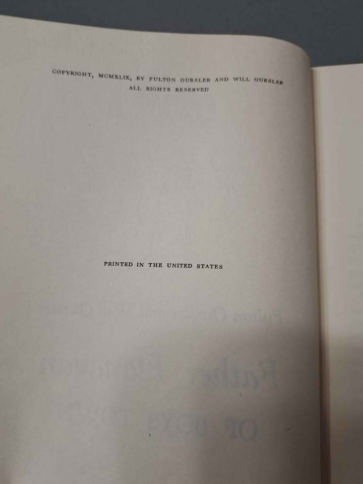 Vintage 1940s 1950s Father Flanagan of Boys Town in Nebraska by Fulton & Will Oursler