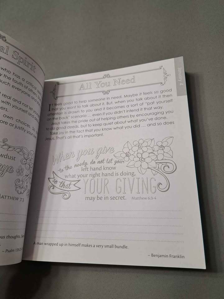 New:  The Illustrated Words of Jesus for Women - daily devotional