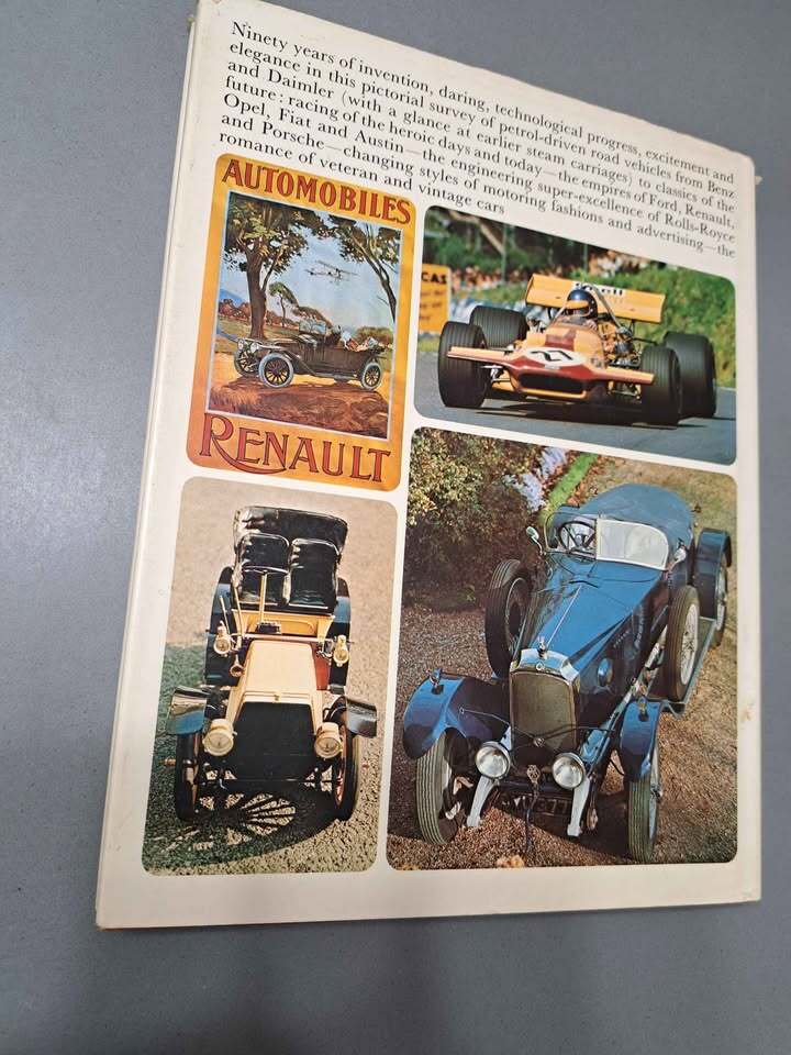Vintage 1973 A Picture History of the Automobile