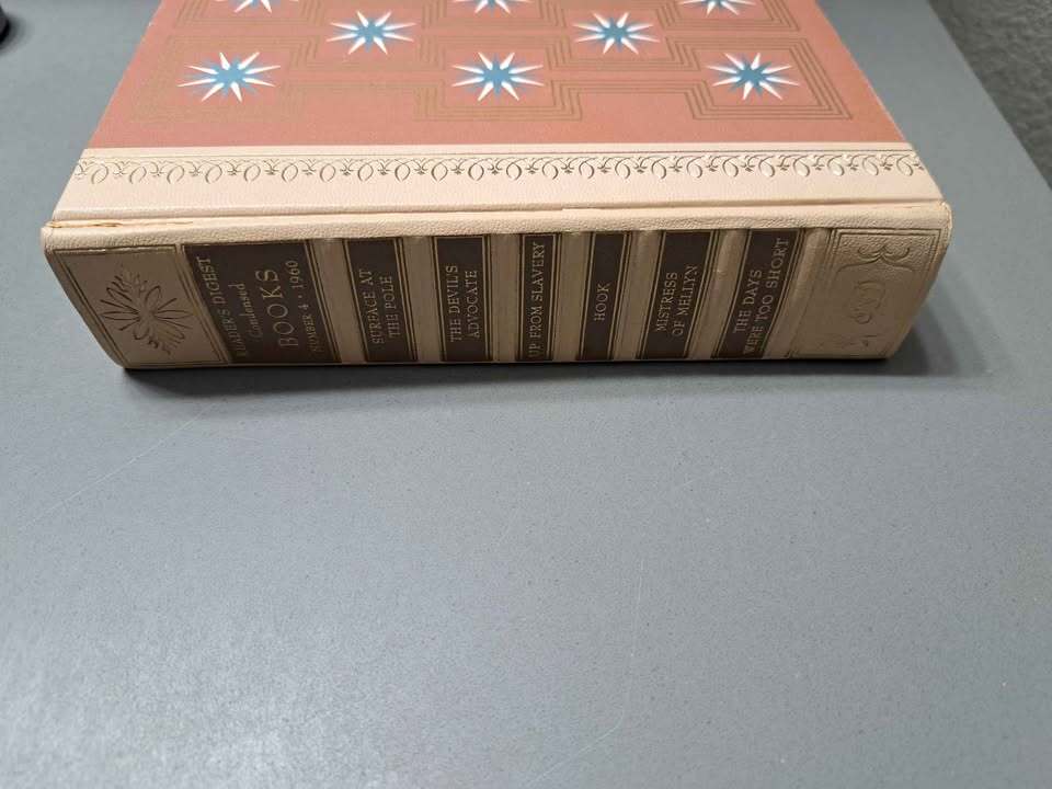Vintage 1960 first edition Reader's Digest Condensed Books Volume 4 Autumn Selections