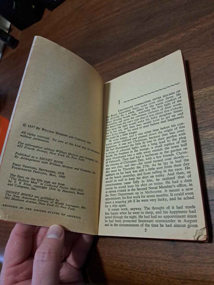Vintage 1960 On The Beach by Nevil Shute